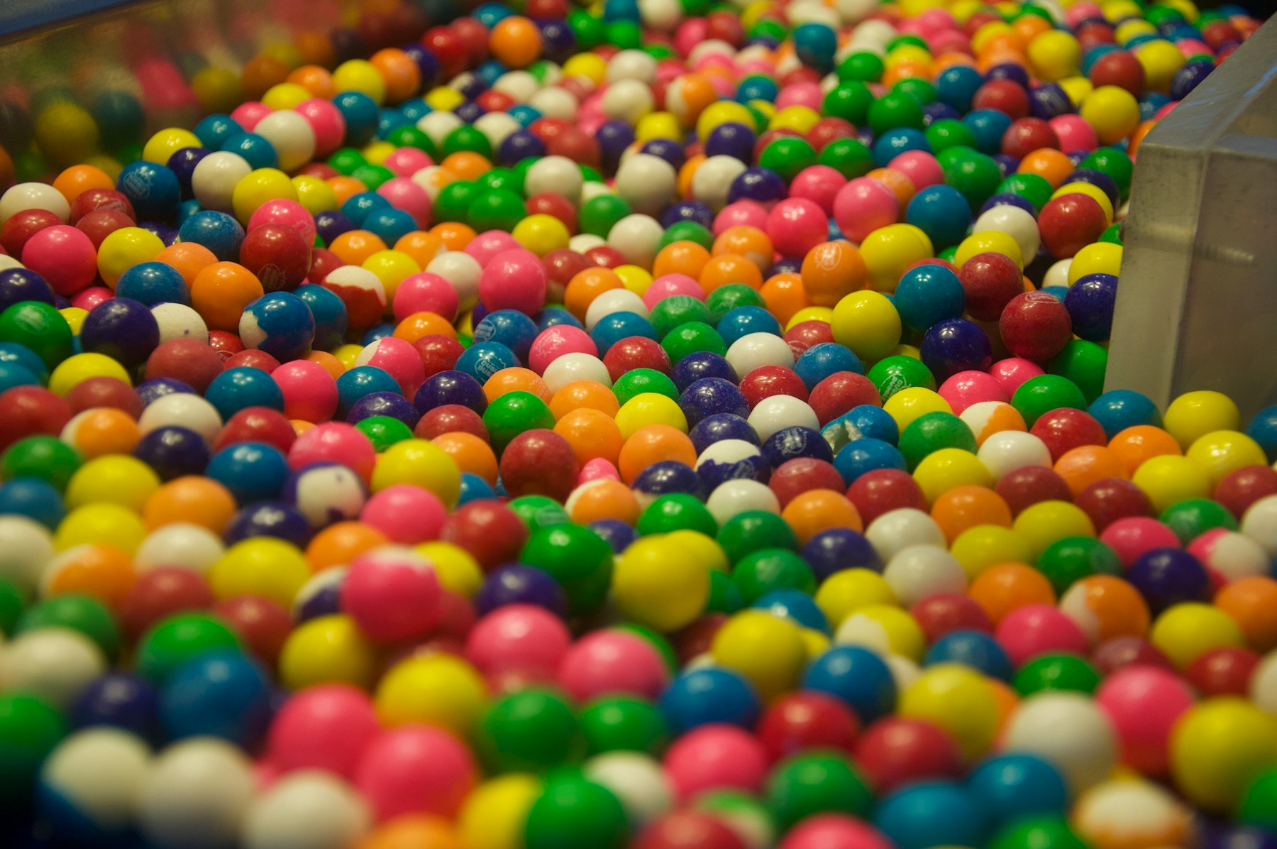 Colorful gumballs for The Sweetest Spin reviews
